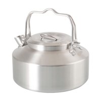 Magideal - Hervidor De Agua Para Acampar, Hervidor De Agua Duradero, Utensilios De Cocina Livianos Para Viajes, Hervidor Para Exteriores, Cafetera Para Pícnic De