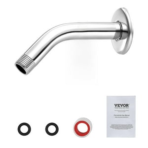 Brazo De Ducha Vevor De 6 Pulgadas, Montado En La Pared, Acero Inoxidable Cromado
