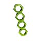 thumbnail image 4 of Juego De 4 Tuercas Hexagonales Para Ruedas Para Vehículos RC 1:7 1:8, Accesorios De Repuesto, Color Verde, 4 of 5