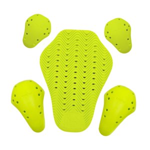 Ioensy - 5 Protectores De Eva Para Chaqueta De Motocicleta, Coderas, Hombreras Y Espalda Para Hombres Y Mujeres.