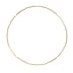 thumbnail image 1 of Metal Gold Floral Hoop Wreath Anillos De Aro De Boda DIY Dreamcatcher 10cm, 1 of 3
