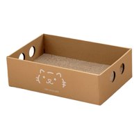 Magideal - Rascador De Cartón Para Gatos, Cama Rascadora Para Gatos, Suministros Para Mascotas, Muebles Grandes, Protección, Casa De Cartón Para Gatos Para Moler Estilo A