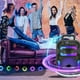 thumbnail image 3 of Parlante Portatil 8¨ Con Microfono Karaoke Musica Hogar Lau, 3 of 3