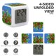 thumbnail image 3 of Criaturas Sonrientes Theme 7 Colors Alarm Clock Digital Led Alarm Clock Gifts For Kids Friends Family, 3 of 6