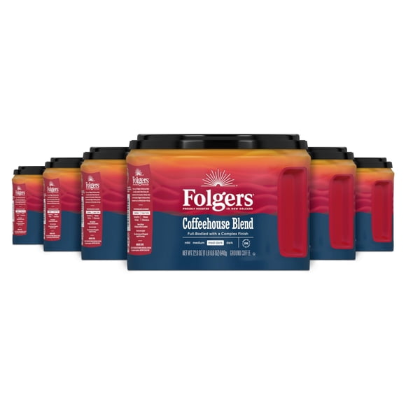 Coffee Folgers Coffee House Blend, tostado medio oscuro, 1,2 kg
