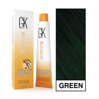 Gkhair - - Tintura Cream Color Permanente Vegana 100Ml + Oxidante - Green