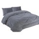 thumbnail image 2 of Cobertor Plush Con Chiporro Gris 2 Plazas + 2 Fundas Almohada, 2 of 2