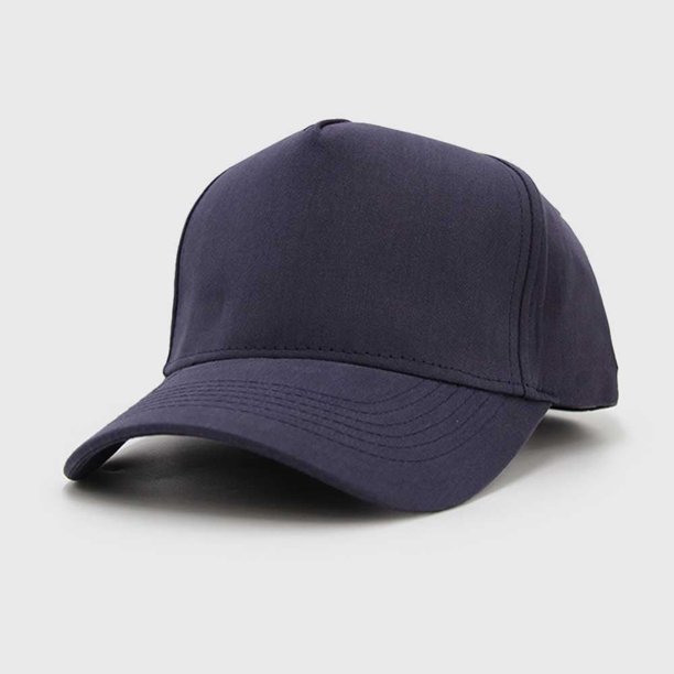 Gorra de Algodón 5 Paneles Lisa Unisex