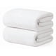 thumbnail image 1 of Set De 2 Toallas Grande De Baño Toallon 100 X 140 Cm Microfibra Blanco, 1 of 8