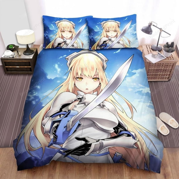 Is It Wrong To Try To Pick Up Girls In A Dungeon Anime Quilt Duvet Cover Set3-Piece Bedding Set