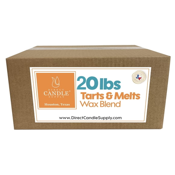 Cera de soya en bloque para derretir de Direct Candle Supply, 9 kg