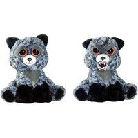Peluche Feisty Pets Tricky The Silver Fox 20 Cm
