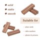 thumbnail image 4 of Portatarjetas WILLOWDALE 6 unidades 10 cm madera de nogal, 4 of 7