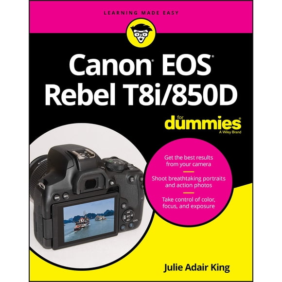 Libro Wiley Canon EOS Rebel T8i/850D para Dummies