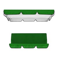 Ioensy - Toldo Para Columpio De Patio, Cubierta Superior Duradera Para Asiento De Porche Al Aire Libre, Color Verde Oscuro