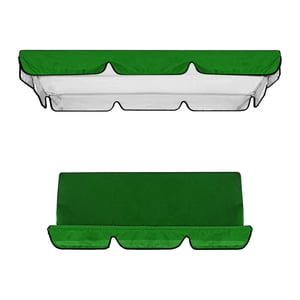 Ioensy - Toldo Para Columpio De Patio, Cubierta Superior Duradera Para Asiento De Porche Al Aire Libre, Color Verde Oscuro