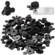 thumbnail image 1 of Orejas de ratón de goma de PVC con cierre de alfileres (50 unidades) para alfileres de Disney, 1 of 9