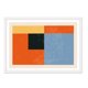 thumbnail image 1 of Cuadro Abstracto Geo con Marco Blanco 50x40 CM, 1 of 1