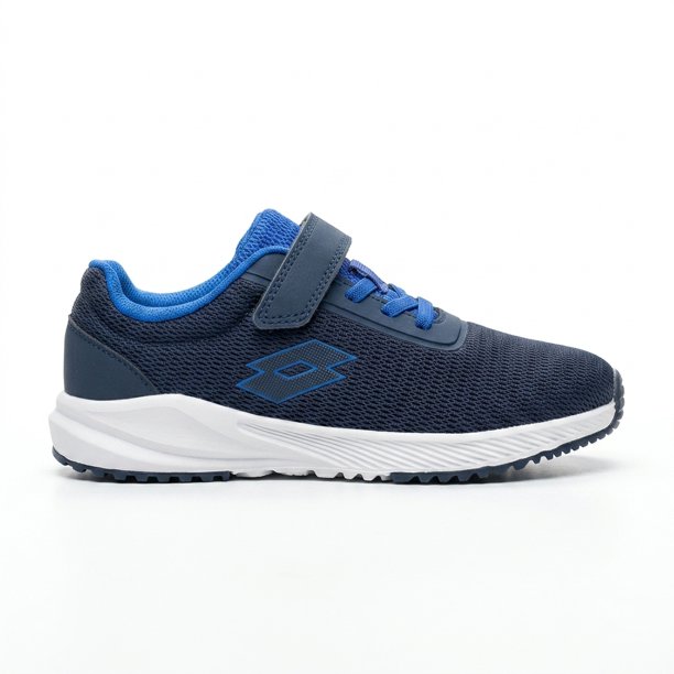Zapatilla Running Niño Lotto Challenge Azul Blanco