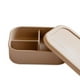 thumbnail image 1 of Contenedor Plástico Hermético Bento Box beige, 1 of 8