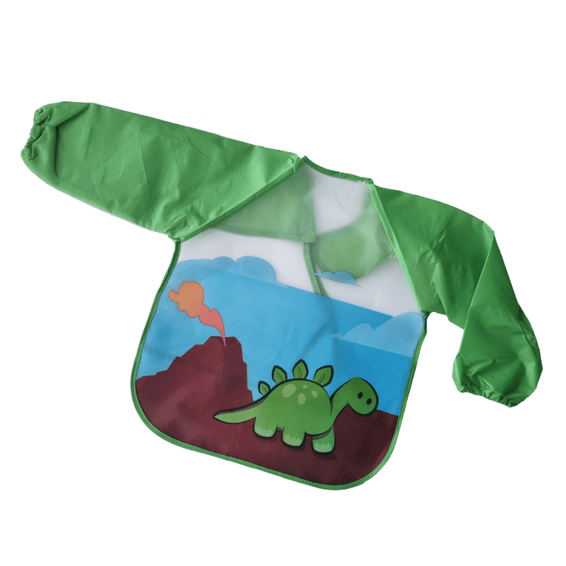 Schmusetuch Dino Rexi Plush Toy – 23cm Soft Fleece Dinosaur With Rattle, Bow, And Choker, Powder Green