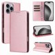 thumbnail image 1 of Funda Cartera para iPhone 16 Pro Max con Ranuras Tarjetas y Soporte - Protección Completa Oro rosa, 1 of 5
