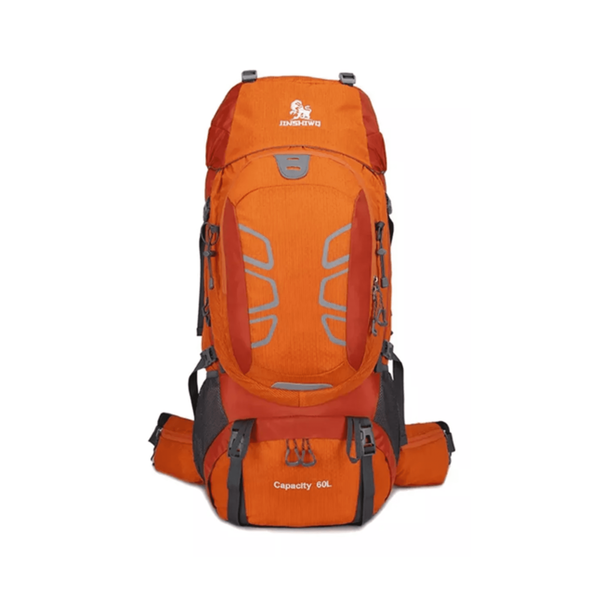 Genérico - Mochila Impermeable 60l Color Naranja