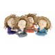 thumbnail image 2 of 4 Piezas Peque?as Figuras De Monje Kungfu Monjes Estatua Decoración De Coche Artesanía Estilo 3, 2 of 5