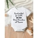 thumbnail image 2 of Baby Short Sleeve Letter "GREAT GRANDMA IN HEAVEN" Graphic Cotton Casual Romper Bodysuit For Newborn Infant Girls And Boys Toddler Summer Clothes, 2 of 5