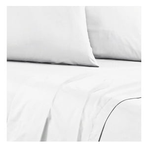 Sabana Andes Microfibra Lisa Blanca 1.5 Plazas O Sab004012