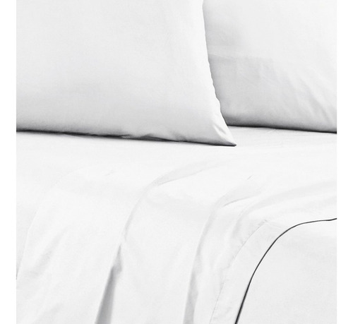 Sabana Andes Microfibra Lisa Blanca 1.5 Plazas O Sab004012