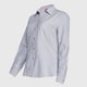 thumbnail image 3 of Blusa Oxford Cuello V M/L gris oscuro L, 3 of 5