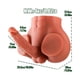 thumbnail image 3 of Ano Masturbador Realista con Dildo 17 cm Eros Mulato, 3 of 3