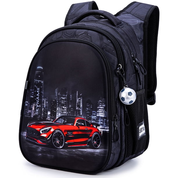 New Kids School Backpack Boys Orthopedic Checkerboard Knapsack Children School Bags Kids Satchel 7-8 Years mochila escolar