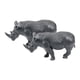 thumbnail image 2 of Animales Salvajes En Miniatura Para Ni?os, Accesorios Para Contar Historias, Modelo De Rinoceronte De Juguete, 2 of 5