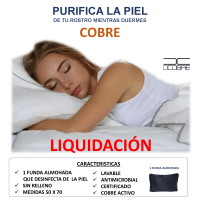 Dcobre - Fundas Almohadas Polar Y Cobre