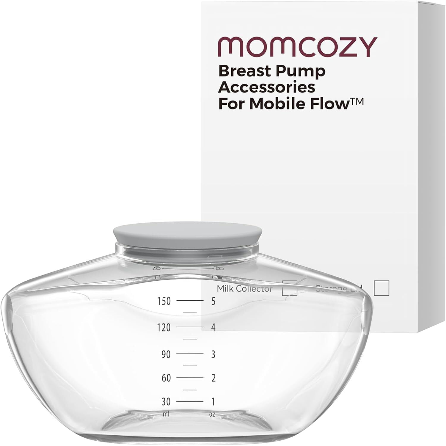 Momcozy Accesorios De Repuesto Para Extractor De Leche Mobile Flow | M9,tazón De Leche, 1 Pieza