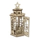 thumbnail image 1 of Farol candelabro navideño con diseño de gatitos madera, 1 of 3