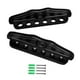 thumbnail image 3 of Portable 6 Pool Cue Rack Holder Billar Snooker Rod Rack Mesa De Billar De Madera Negro, 3 of 5