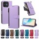 thumbnail image 4 of Funda con Billetera para [TCL K70 4G] con Bolsillo Zipper y Tarjetero Morado claro, 4 of 6