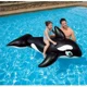 thumbnail image 3 of Piscina inflable Ballena Negra Flotador Infantil con Bomba de Aire 193x119cm, 3 of 5