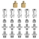 thumbnail image 1 of Adaptador de tornillo de de cámara de 22 piezas, tornillos roscados convertidores de 1/4 pulgadas y 3/8 pulgadas, adaptador de tornillo de, 1 of 4