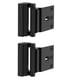 thumbnail image 1 of Cerradura de refuerzo de puerta TOYFUL, paquete de 2 unidades, seguridad para el hogar, negra, 1 of 7
