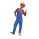 thumbnail image 1 of Disfraz de Super Mario Bros Mario para niños, tamaño (7-8) con sombrero, 1 of 6