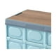 thumbnail image 3 of Caja Organizadora Plegable 29x35x52cm Plastico Celeste, 3 of 4
