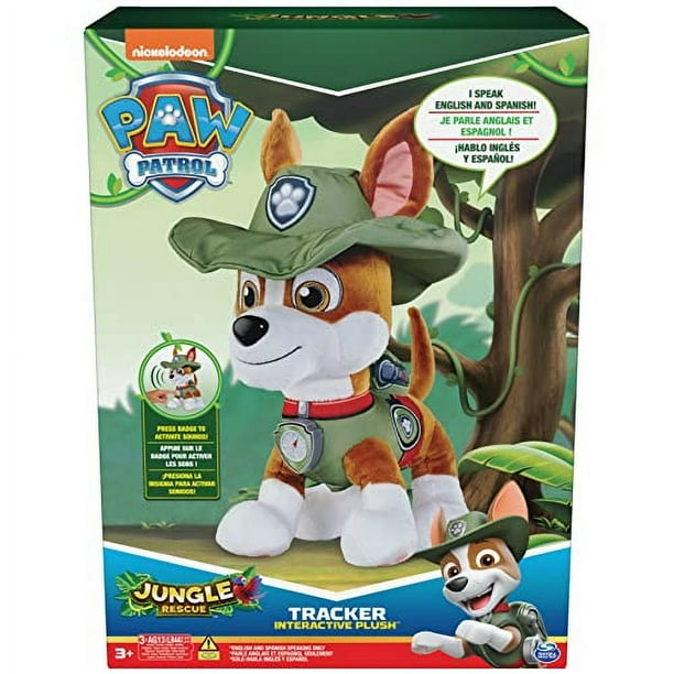 Paw Patrol, Paw Patrol Talking Tracker de 12 Pulgadas de Alto