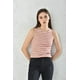 thumbnail image 1 of Polera Musculosa Mujer Rojo Rayado Sin Mangas Talla S, 1 of 3