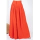 thumbnail image 1 of Pantalones Lisos Plisados de Pierna Ancha con Dobladillo Grande, 1 of 5