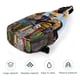 thumbnail image 5 of Sam el Bombero Riñonera Bandolera con Estampado Integral para Hombres y Mujeres, Bolso Cruzado Gráfico de Tendencia, Mochila de Hombro Streetwear para Ciclismo y Deportes, Riñonera Versátil Casual, 5 of 6