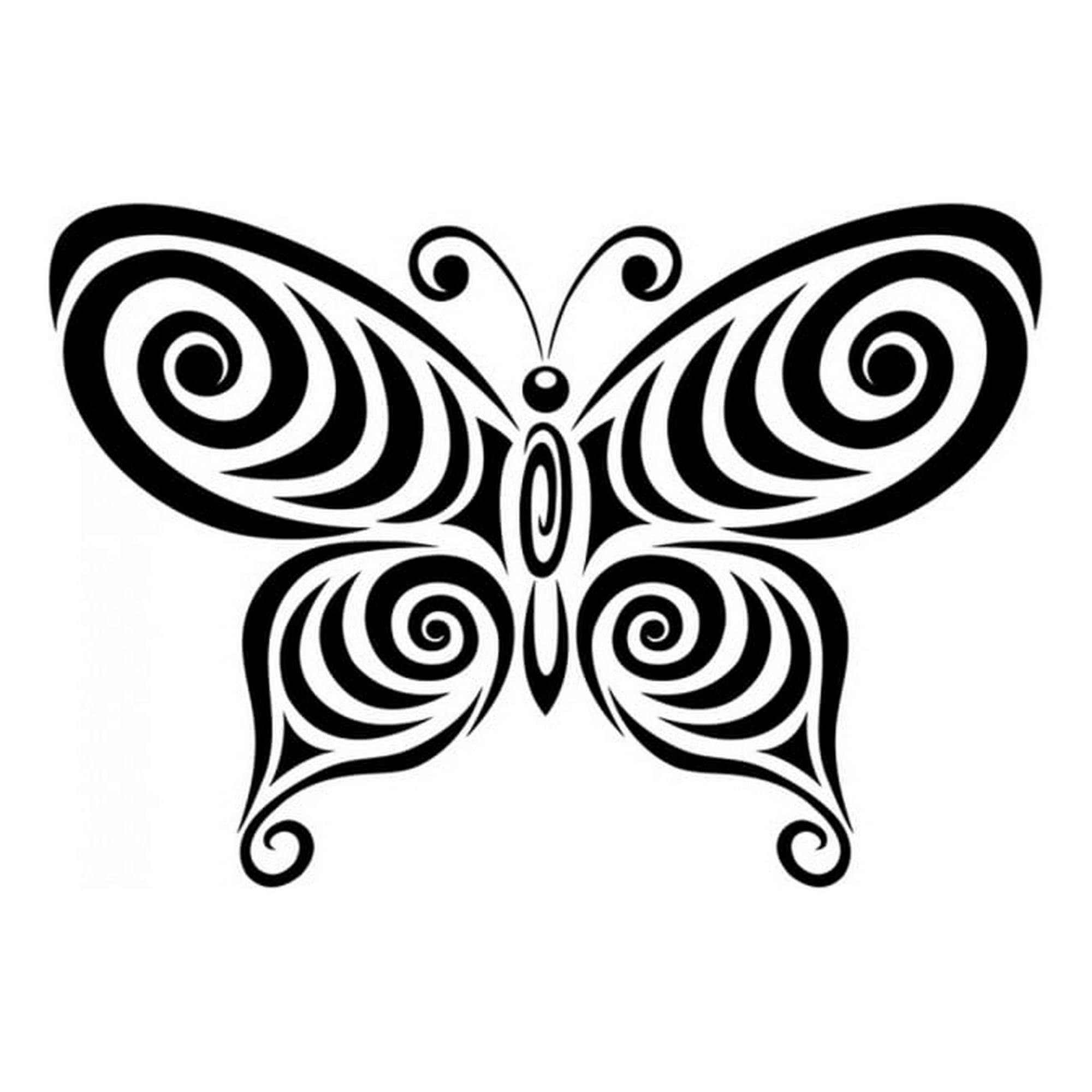 Rienda Libre Graphics - Decomural Illusion Butterfly Butterflies Ws-18805